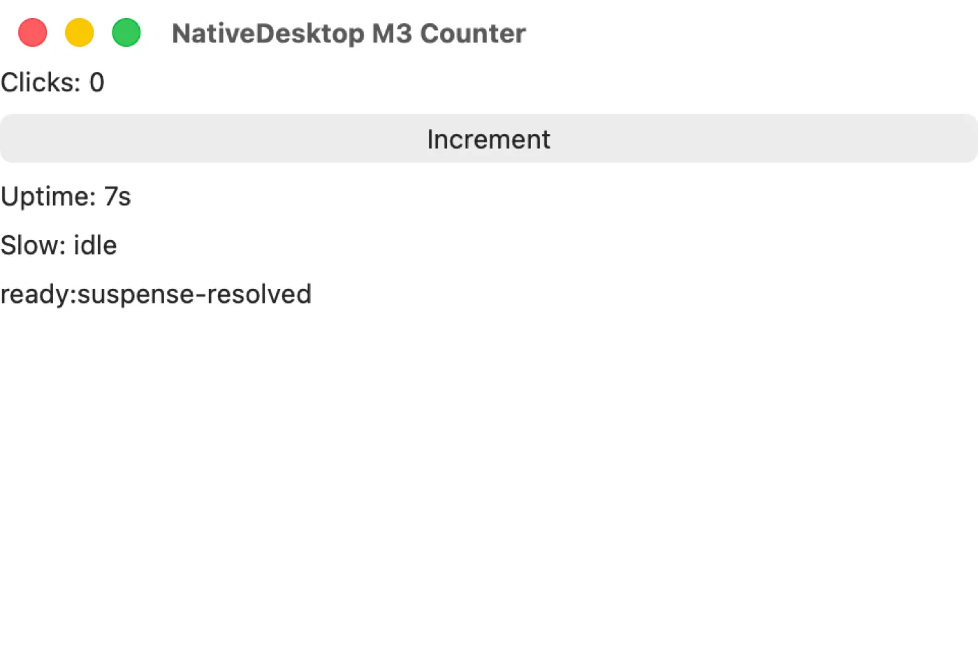 The counter example on macOS (AppKit)